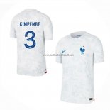 Shirt France Player Kimpembe Away 2022