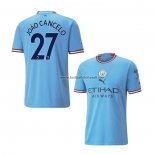 Shirt Manchester City Player Joao Cancelo Home 2022/23