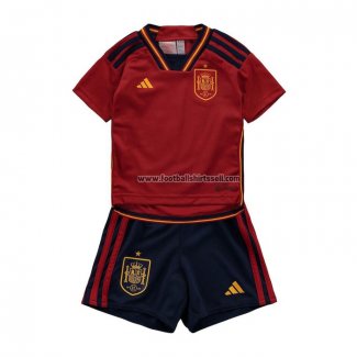 Shirt Spain Home Kid 2022