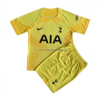 Shirt Tottenham Hotspur Goalkeeper Kid 2022/23 Yellow