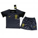 Shirt Brazil Goalkeeper Kid 2022 Black
