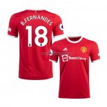 Shirt Manchester United Player B.Fernandes Home 2021-22
