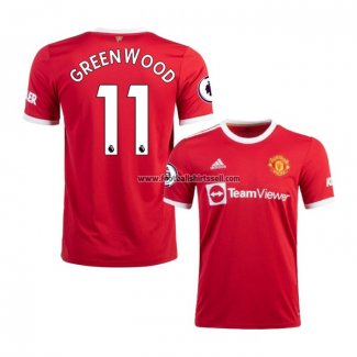 Shirt Manchester United Player Greenwood Home 2021-22