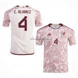 Shirt Mexico Player E.alvarez Away 2022