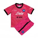 Shirt Napoli Goalkeeper Kid 2022/23 Rosa