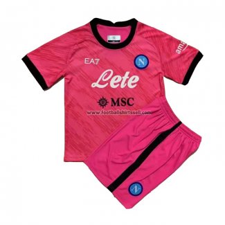 Shirt Napoli Goalkeeper Kid 2022/23 Rosa