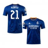Shirt Real Madrid Player Rodrygo Away 2021-22(2)