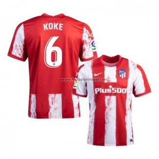 Shirt Atletico Madrid Player Koke Home 2021-22
