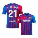 Shirt Barcelona Player F.de Jong Home 2021-22