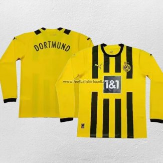 Shirt Borussia Dortmund Home Long Sleeve 2022/23