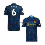 Shirt Manchester United Player Pogba Third 2021-22