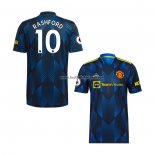 Shirt Manchester United Player Rashford Third 2021-22