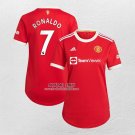 Shirt Manchester United Player Ronaldo Home Women 2021/22