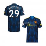 Shirt Manchester United Player Wan-bissaka Third 2021-22