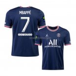 Shirt Paris Saint-Germain Player Mbappe Home 2021-22